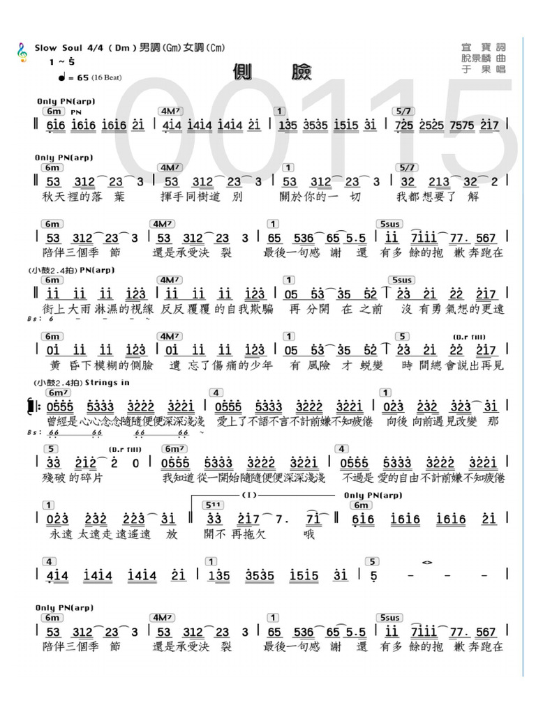 侧脸 于果 | PDF