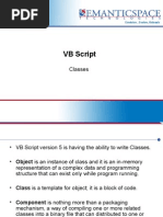 VB Script- Classes
