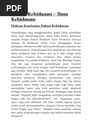 Artikel Kebidanan Pdf