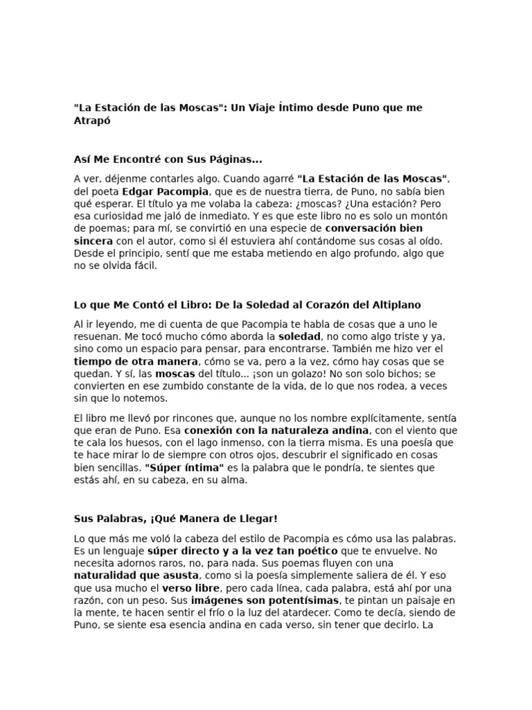 Reseña | PDF | Poesía