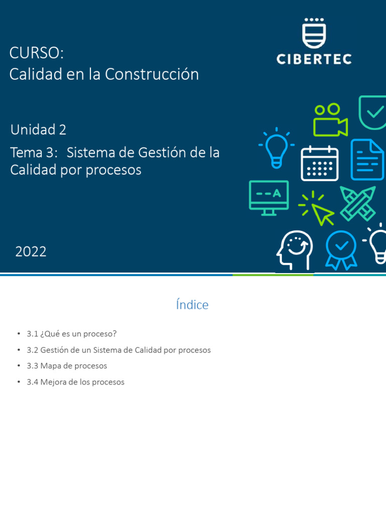 Sesion 03 2022 06 Calidad en La Construccion (2067) | PDF | Sistema de ...
