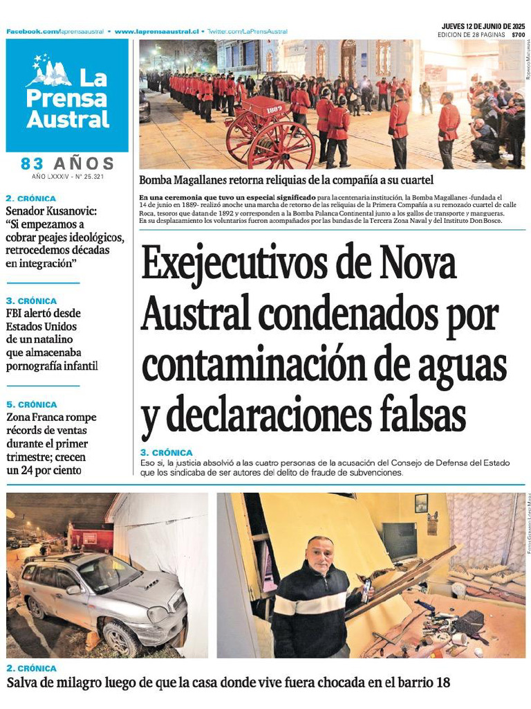 La Prensa Austral 12-06-2025 | PDF