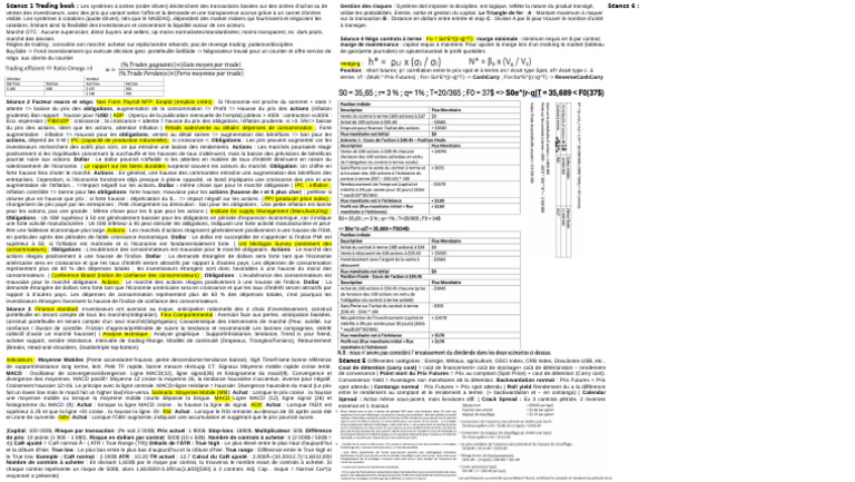 Doc Exam Final | PDF | Inflation | Opérateur de marché