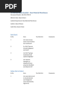 Dock Audit Checklist Template | PDF