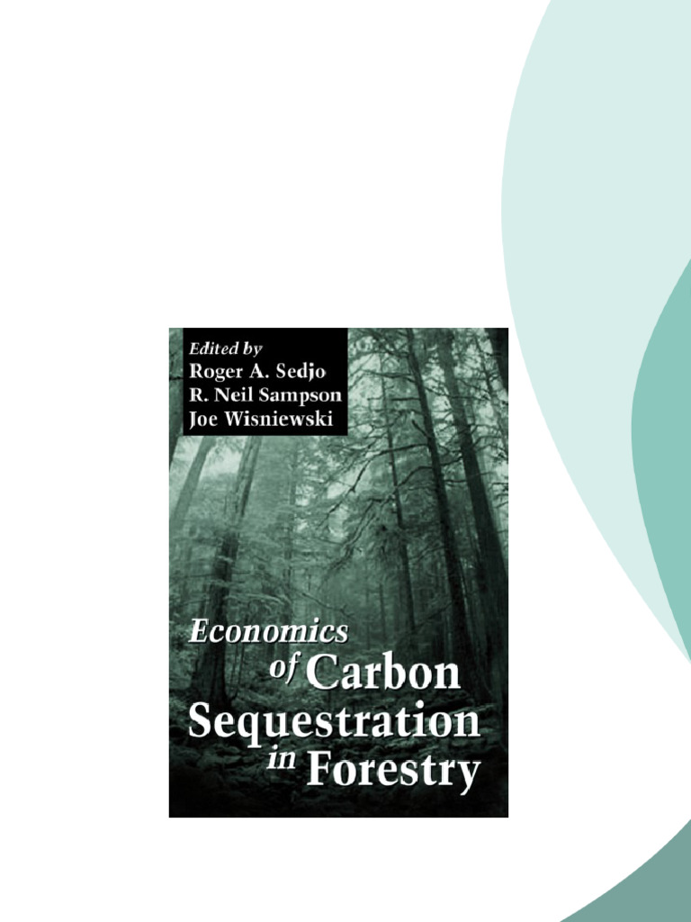 Economics of Carbon Sequestration in Forestry Logan PDF Download | PDF ...