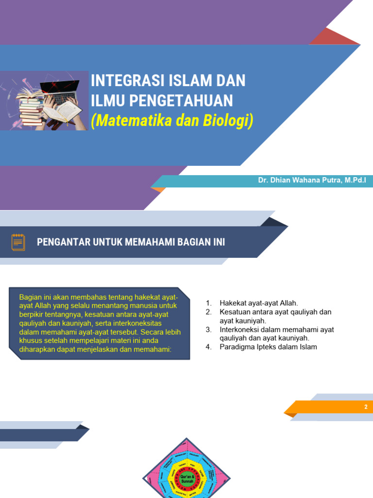 6-Integrasi Islam Dan Ilmu Pengetahuan | PDF