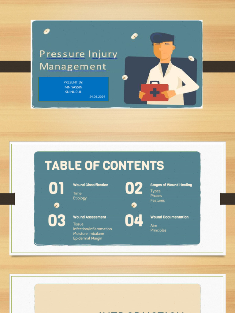 Pressure Injury Management and Prevention Guide | PDF | Wound | Hygiene