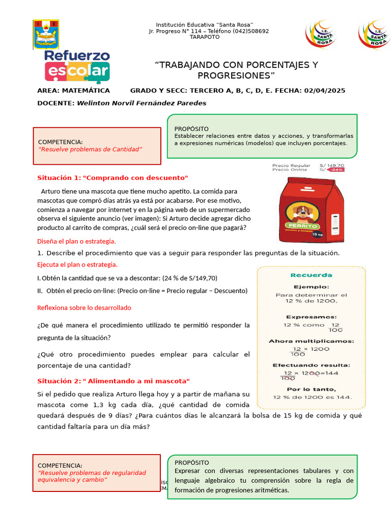 Problemas de Matemáticas para 3º Grado | PDF | Matemáticas