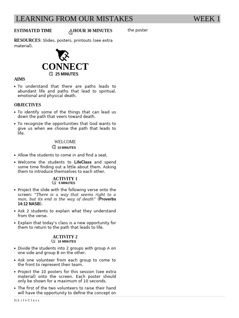 Lifeclass Lessons PDF Free | PDF | Born Again | Prayer