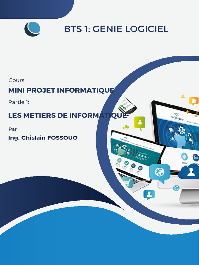 Métiers de l'Informatique : Guide Complet | PDF | Informatique | Chef ...