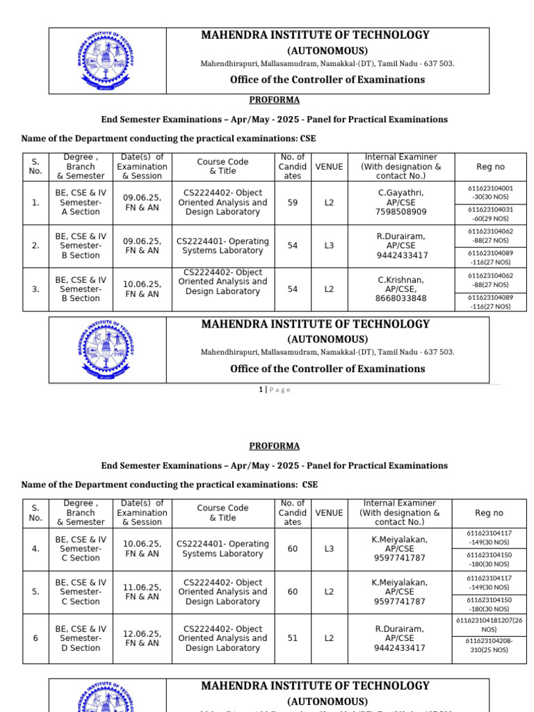 CSE Practical Exam Schedule 2025 | PDF | Chess Theory | Chess