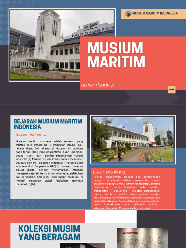 Blue Black and Red Modern Maritime Transport Presentation - 20250614 ...