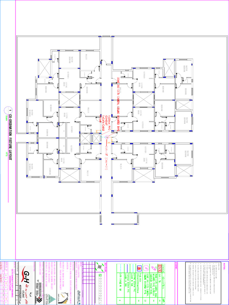 CCTV Conduit Shop Drawing Details | PDF | Bathroom | Home