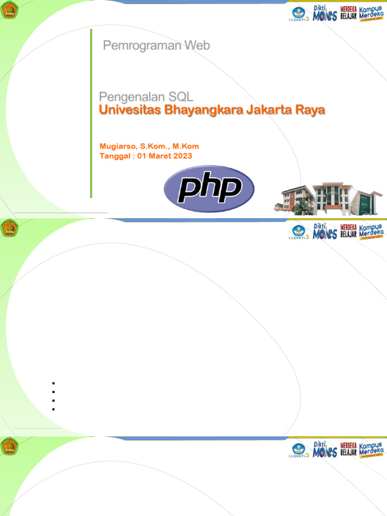Pengenalan SQL dan MySQL untuk Pemula | PDF
