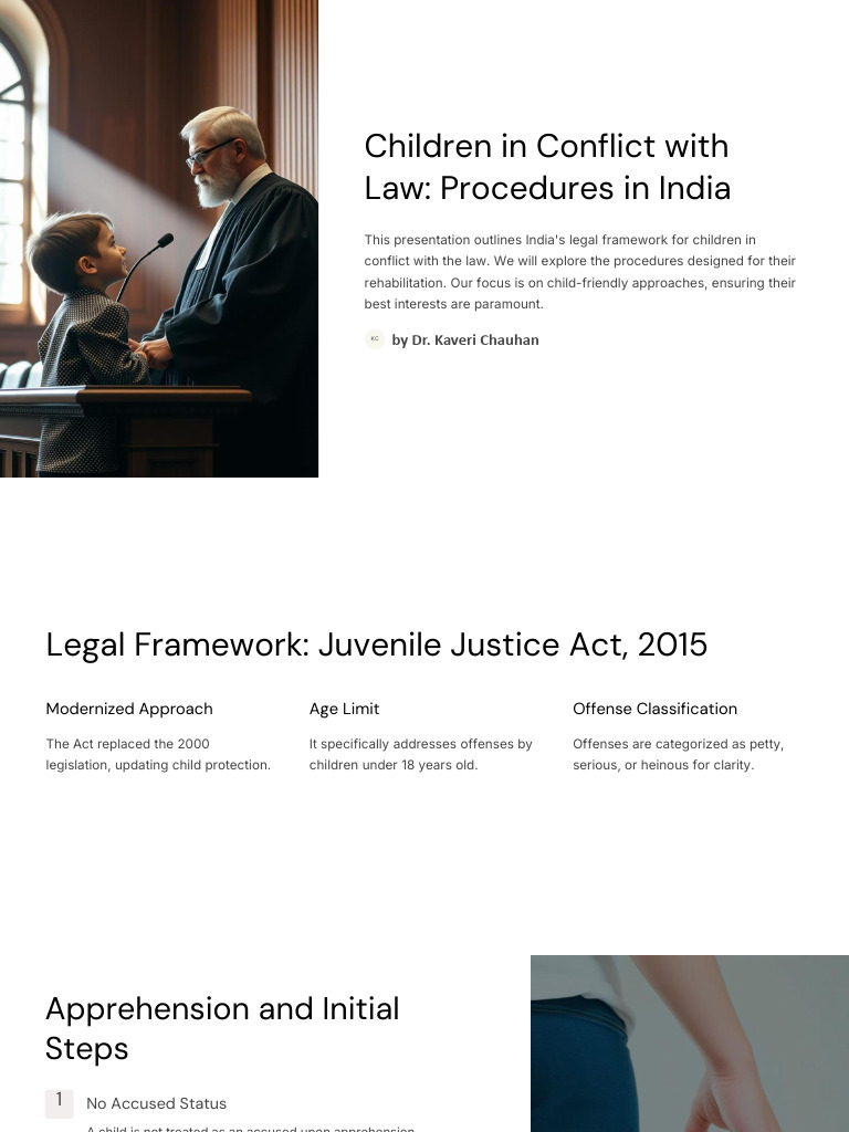 Child Justice Procedures in India | PDF | Juvenile Court | Crimes