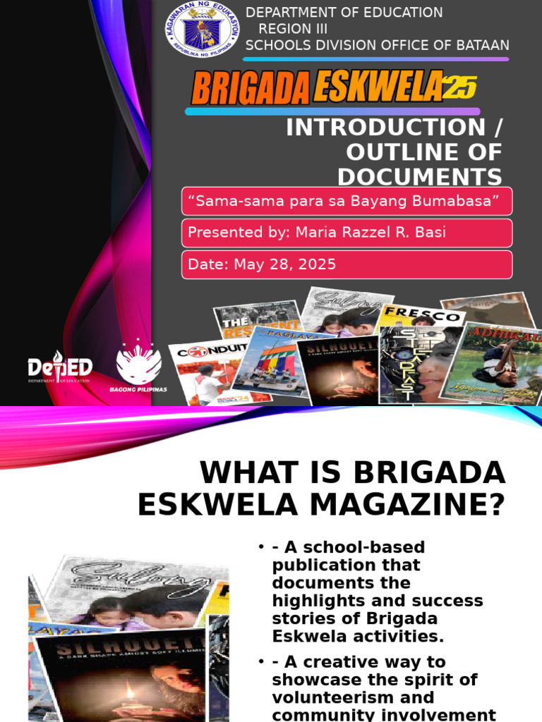 Brigada Eskwela Magazine Overview | PDF | Public Sphere