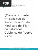 Renovación de Medicaid en Puerto Rico | PDF | Contraseña | Medicare ...