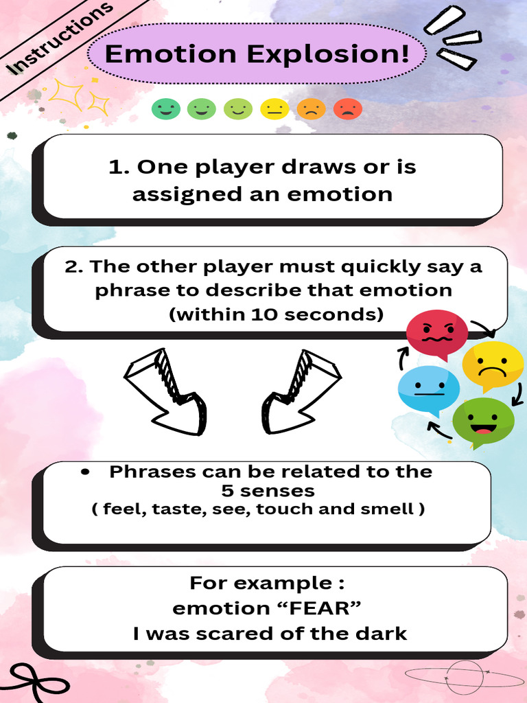 Game Emotion Explosion | PDF