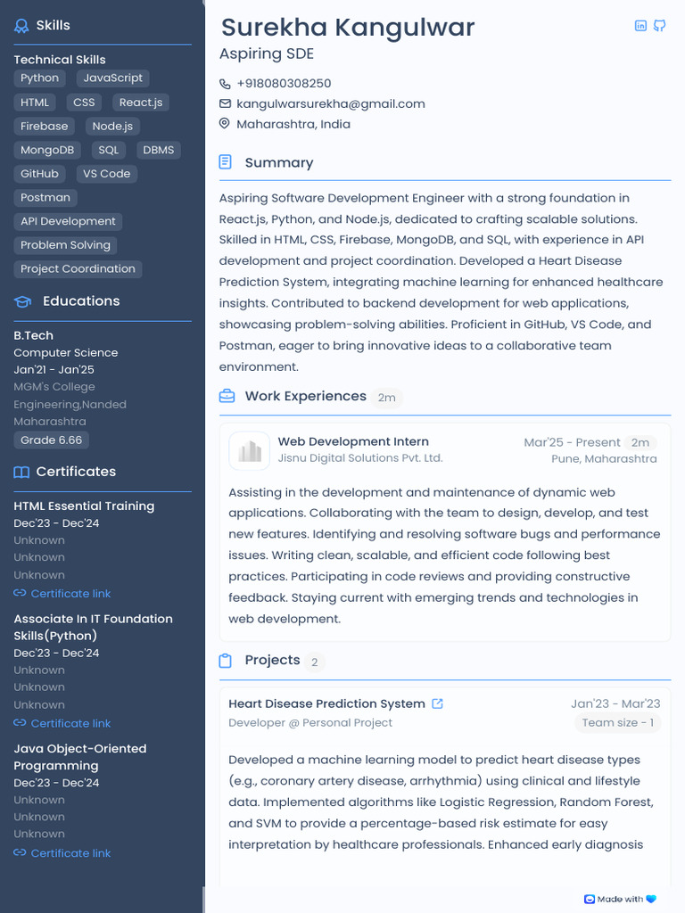 Aspiring SDE | PDF | Machine Learning | Web Development