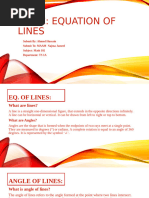 Real-Life Geometry Examples | PDF | Line (Geometry) | Plane (Geometry)