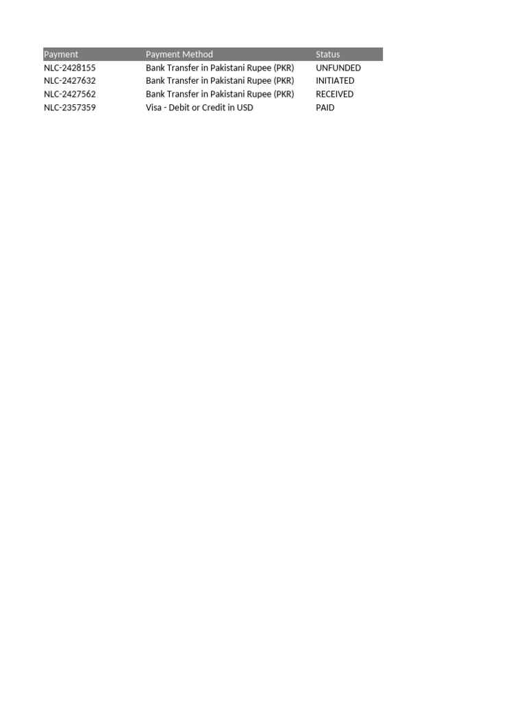 Paid Payments 2 | PDF
