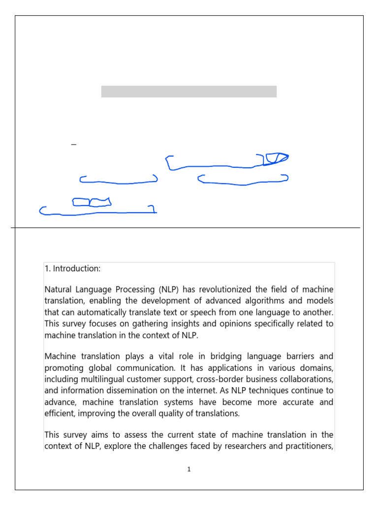 Machine Translation Challenges in NLP | PDF | Information Retrieval ...