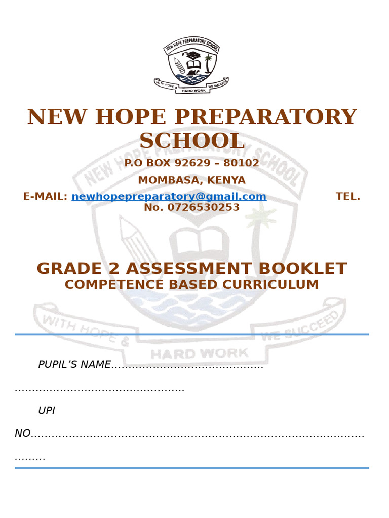Grade 2 Rationalized Assessment Report Book Updated | PDF