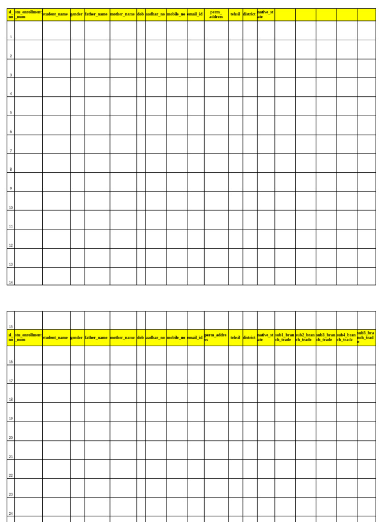 Tablet Data Format | PDF