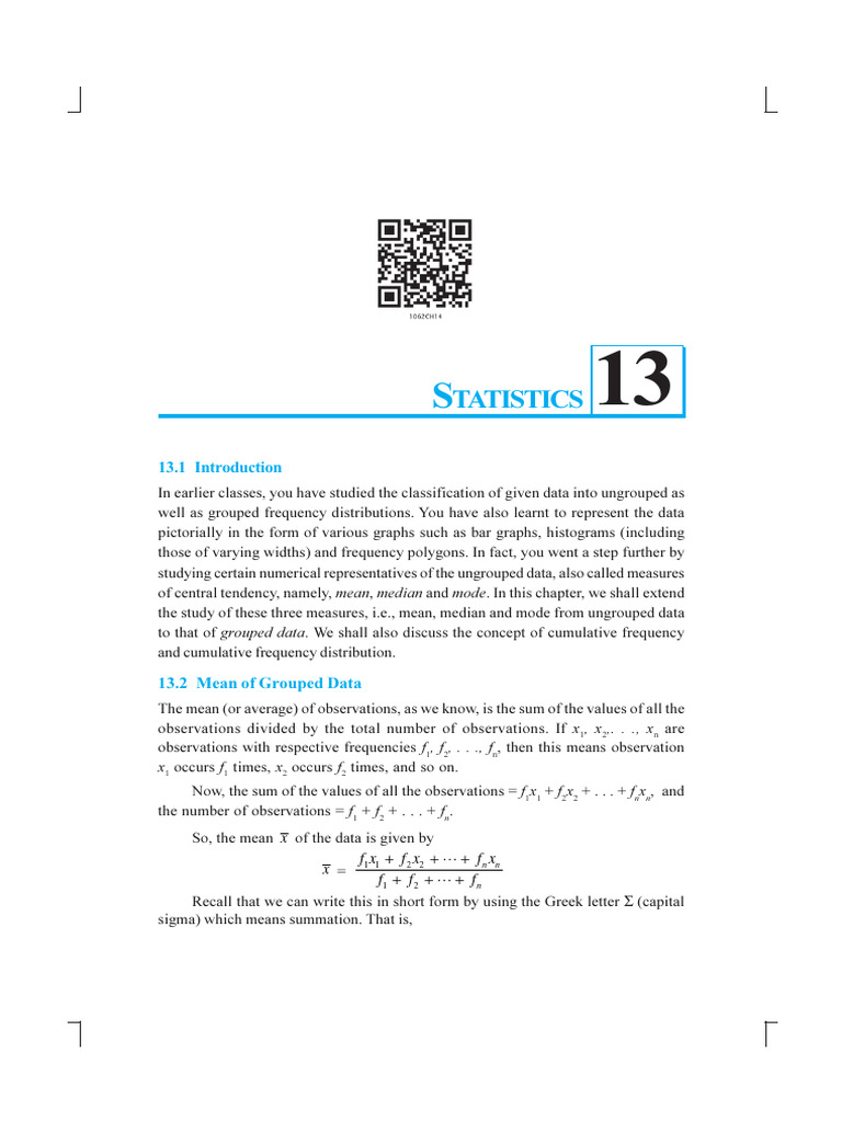 Statetic Analysis Overview | PDF | Mode (Statistics) | Median