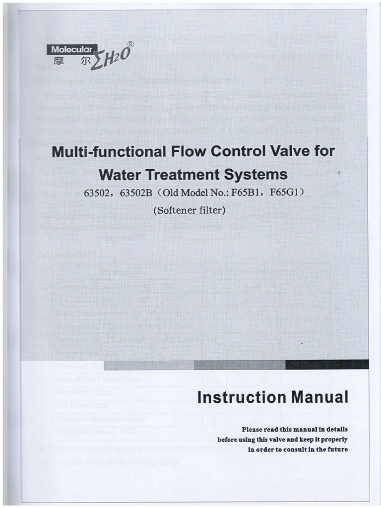Multi-Functional Flow Control Valve | PDF