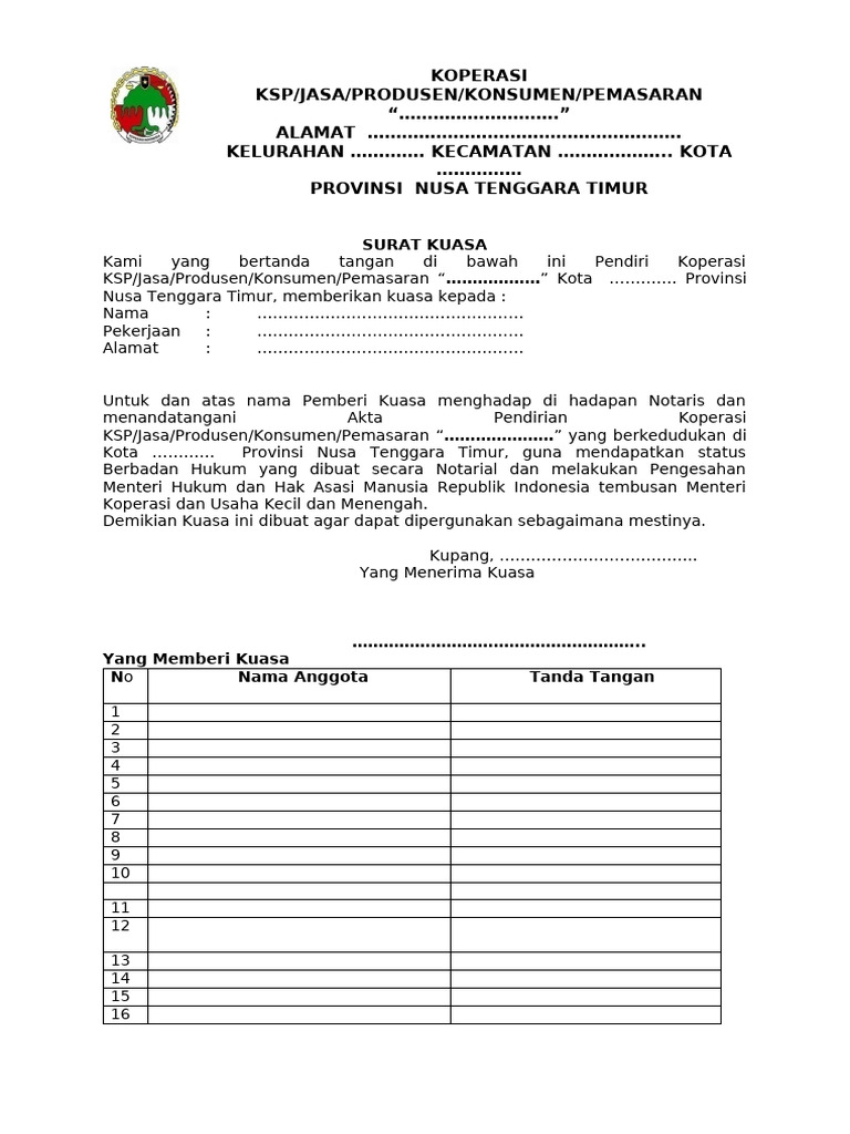 CONTOH AKTA Edit | PDF