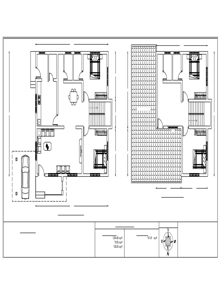 Floor Plan and Area Statement | PDF