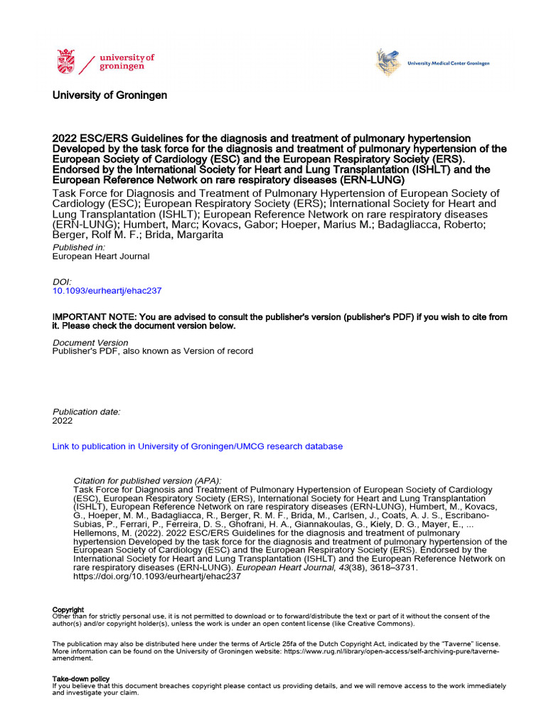 Ehac 237 | PDF | Hypertension | Clinical Medicine
