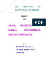 Brand Perception of Indian Automobiles Among Corporates[1]