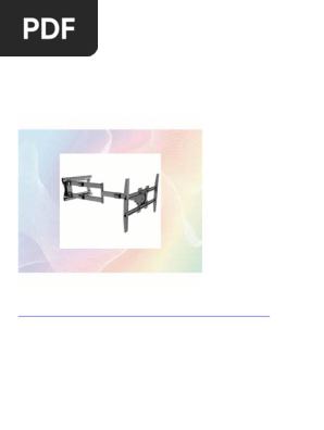 Nanook TV-Wandhalterung Bis 85 Zoll - Extra Langer Auszug 100 Cm