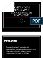 Manajemen Slide Posyandu Penerapan Manajemen Di Posyandu