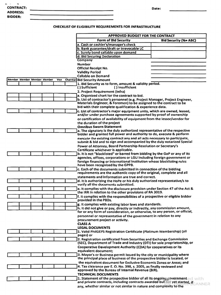 4 Check List | PDF
