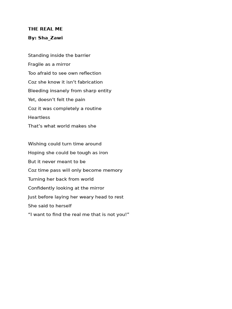 Sha Poem | PDF