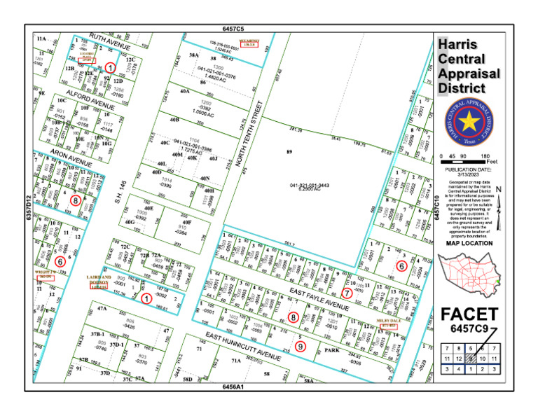 6457C9 Facet Map 1200 N 10th | PDF