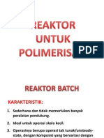 4 Reaktor Untuk Polimerisasi