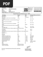 CBC Test Report Format Example Sample Template Drlogy Lab Report | PDF ...