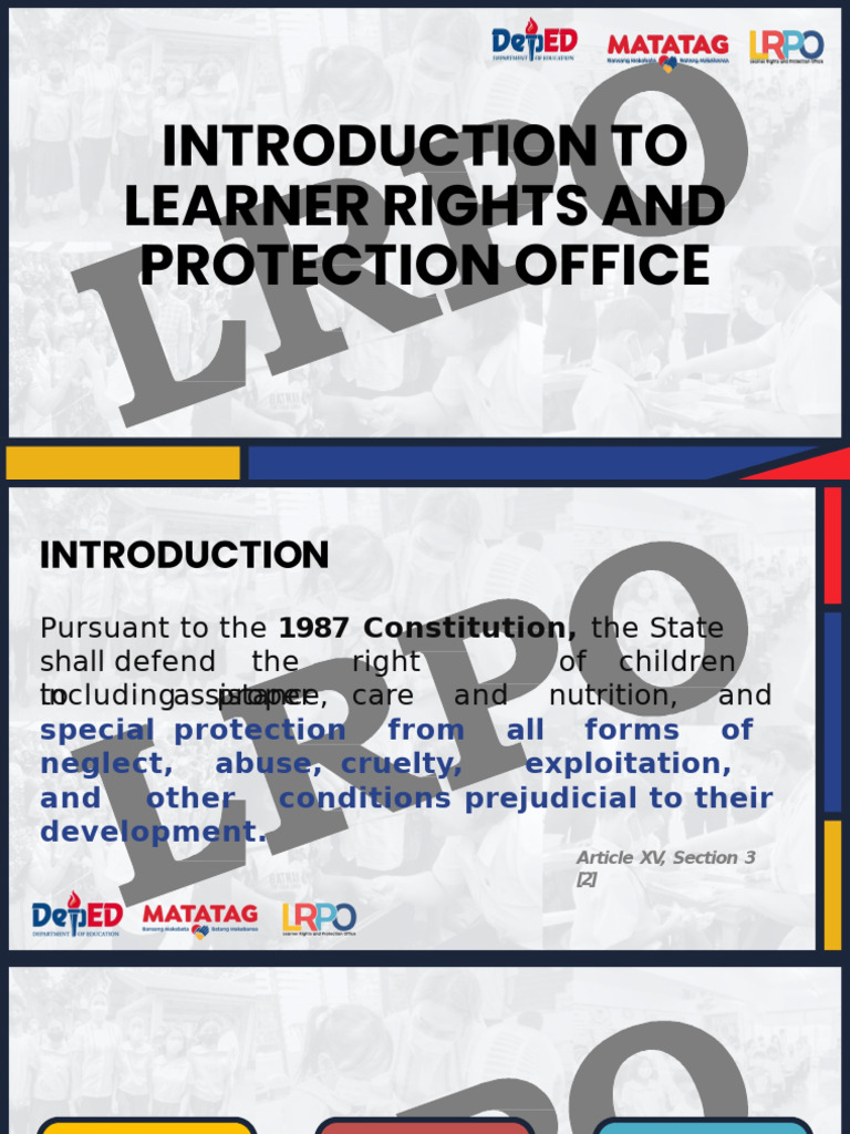 Child Protection Programs and Rights | PDF