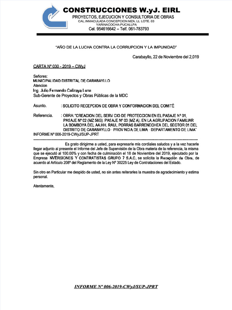 PDF Ao de La Lucha Contra La Corrupcion y La Impunidad Calinmaculada ...