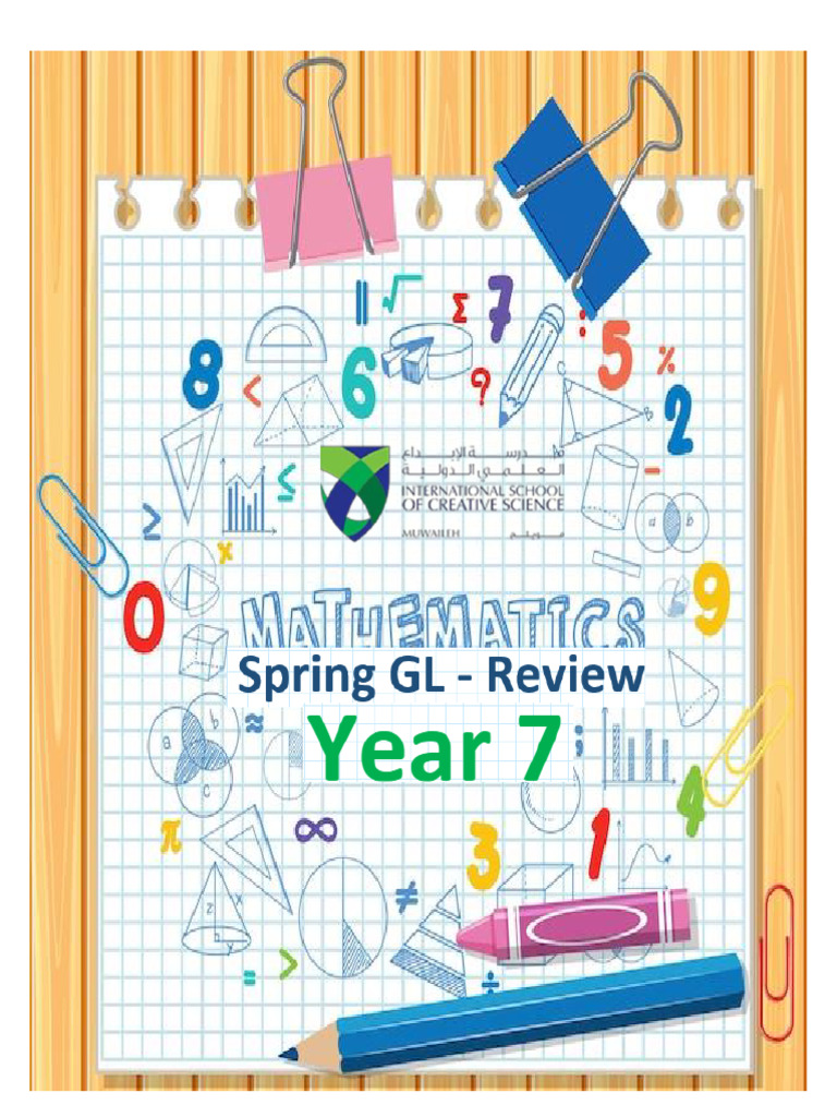 Y7 GL Spring Revision | PDF