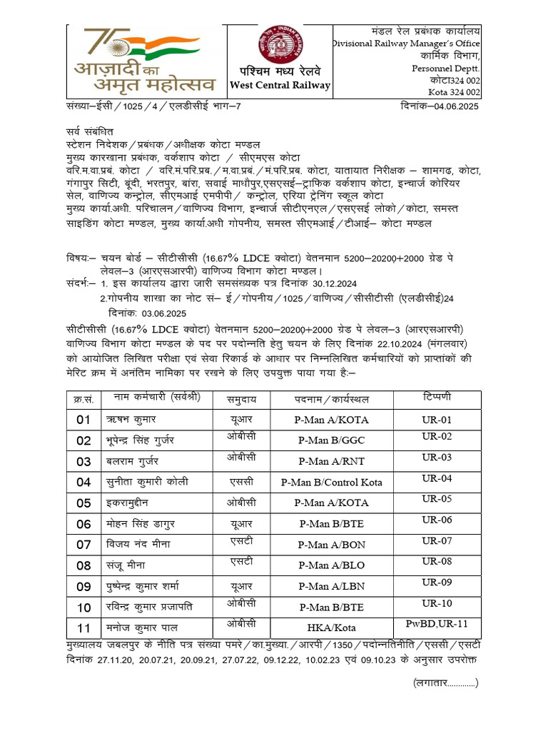 CCTC Ldce L-3 List Coml Dept | PDF