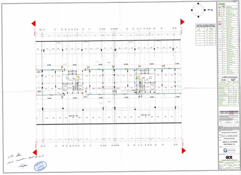 B-1 (Drainage Layout) Partial (E, F) | PDF
