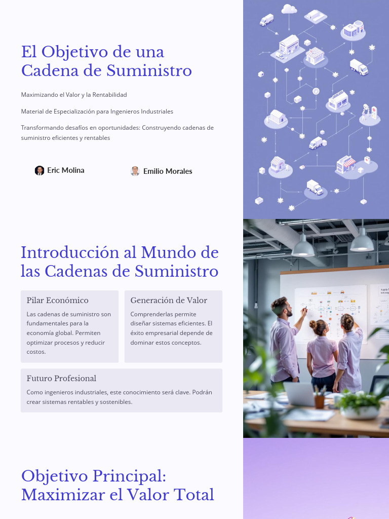 1.2 Objetivo de Las Cadenas de Suministro - Lectura | PDF | Cadena de ...