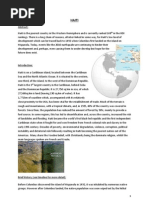 Download Haiti - Detailed A level Geography case study by Vicki Taylor SN87768356 doc pdf