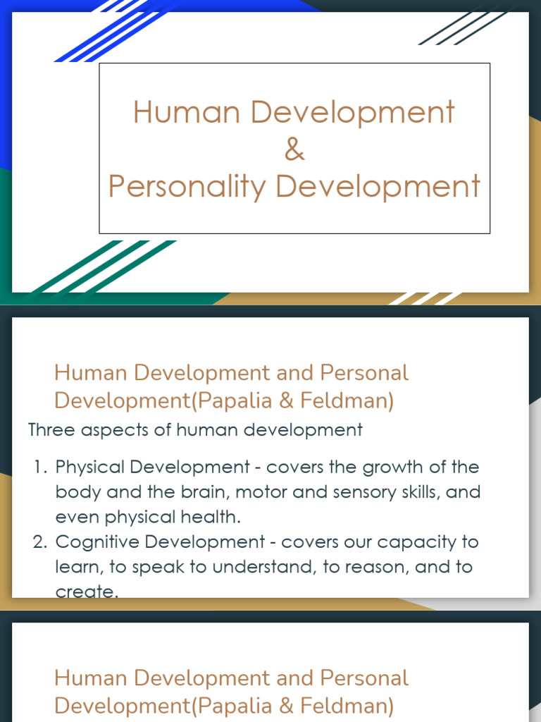 1 Introduction Human Development and Personality Development | PDF ...