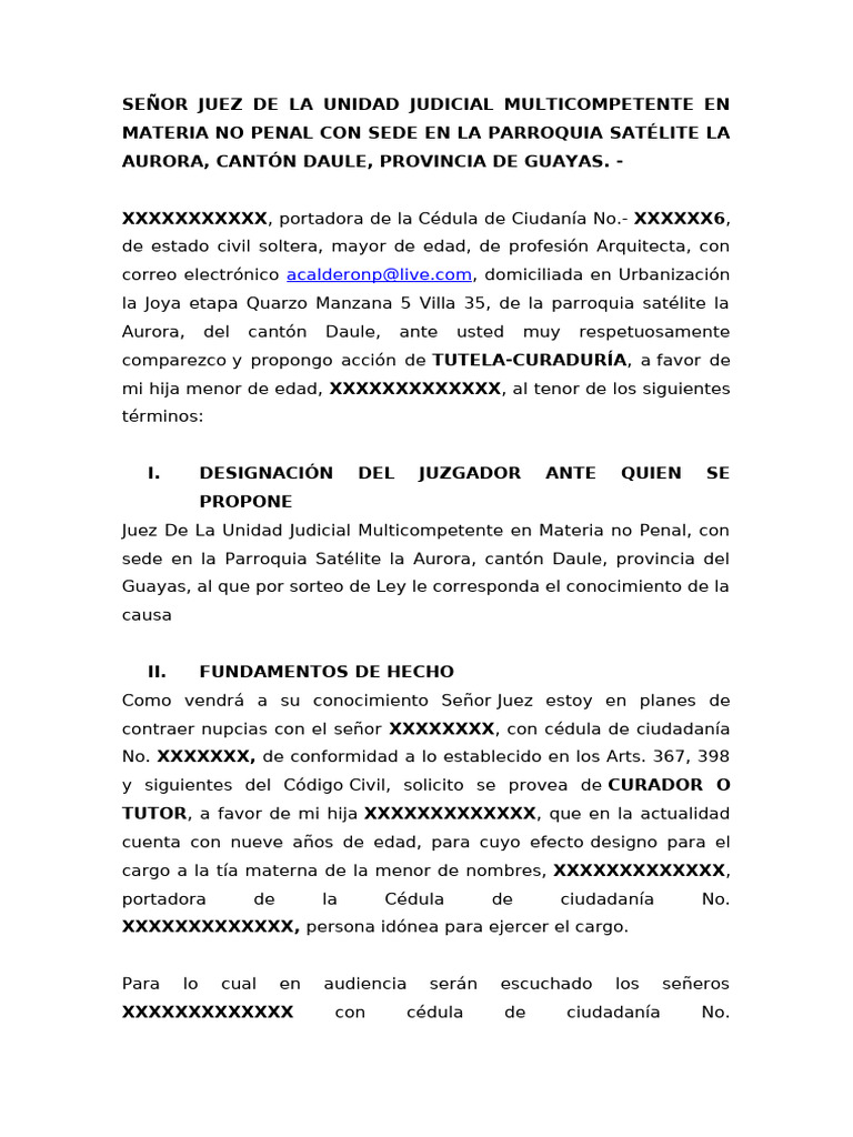 Curaduria Especial para Contraer Matrimonio | PDF | Justicia | Crimen y ...